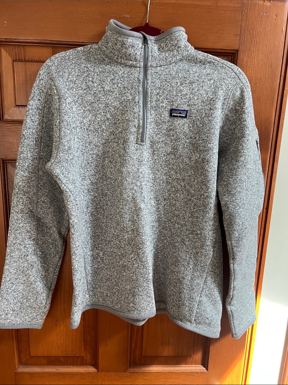 Patagonia Women’s Gray Quarter-Zip Fleece Pullover